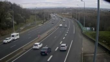 Obraz podglądu z kamery internetowej Lyon - highway A46 